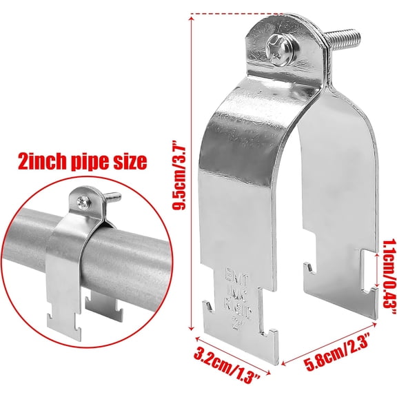 3-Pack Pool Hose Support Brackets - Heavy-Duty ABS Pipe Holder for Above Ground Pools - Fits up to 1.5" Hoses - Prevents Sagging & Wall Cracks (Black)