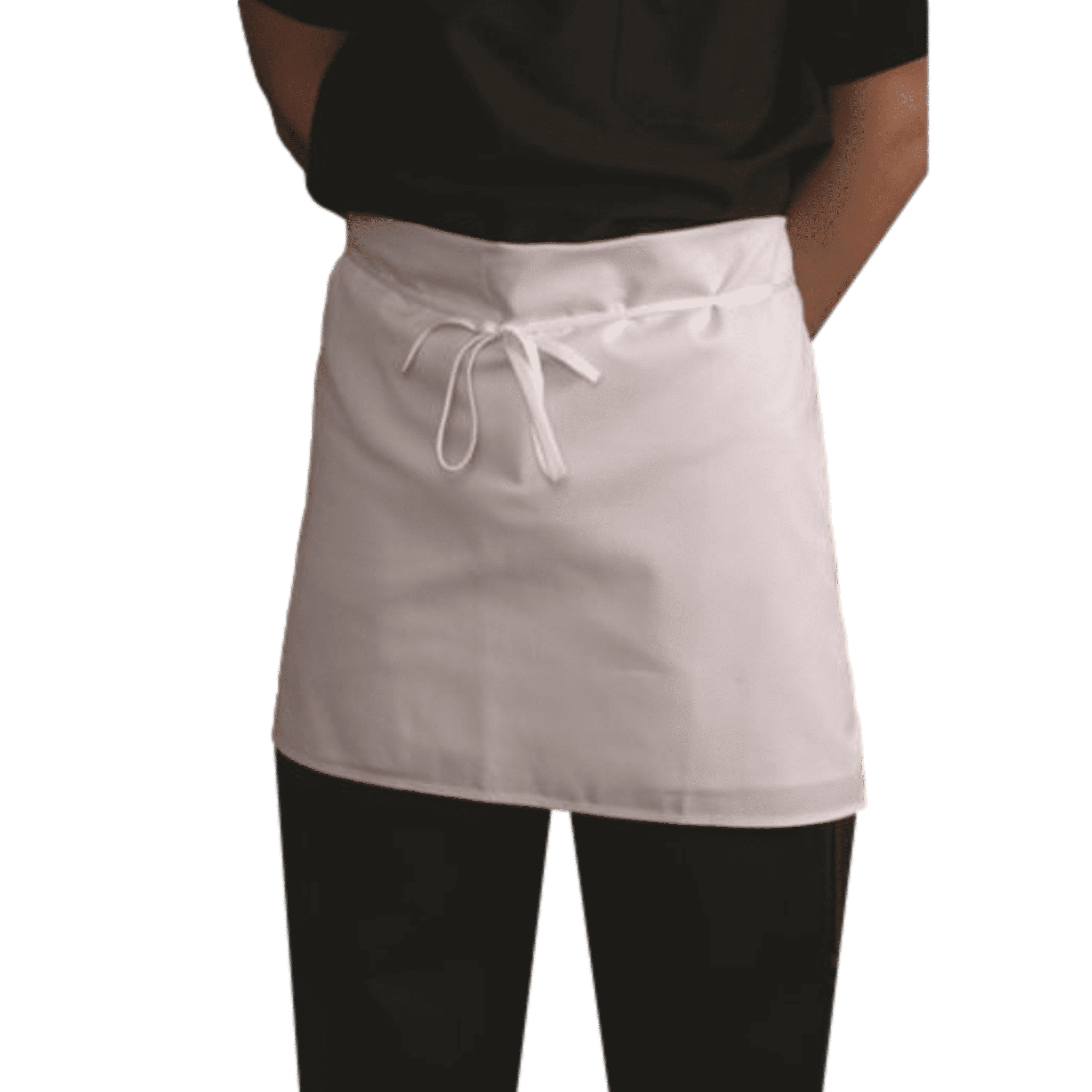 3 Pack Premium Four Way Apron | 17 x 34 | White | 55% Cotton 45% ...