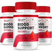 3 Pack Premium Glyco Blood Support Supplement PremiumGlyco Pills, Premium Glyco Maximum Strength Overall Health & Wellness Multivitamin 180 Capsules