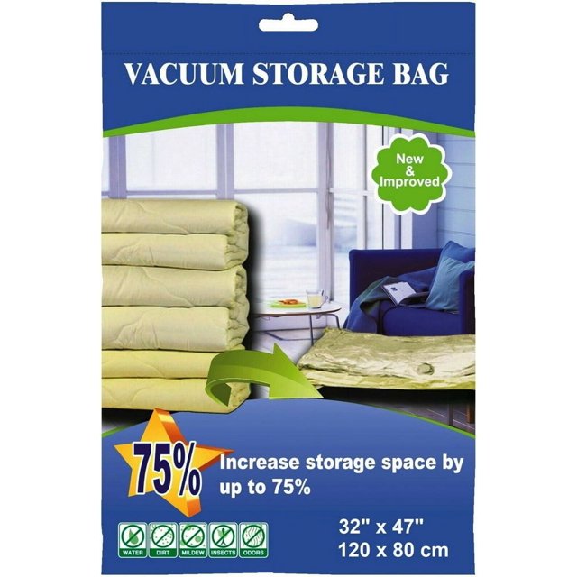 3 Pack Premium Jumbo Vacuum Seal Bags Space Saver Storage 32"X47