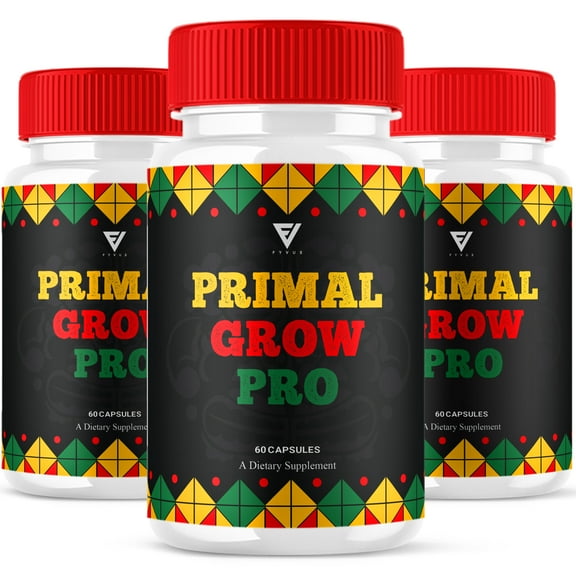 (3 Pack) Primal Grow Pro Capsules PrimalGrow Pro Max Performance (180 Capsules)