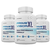 3 Pack Prime Vigor XL For Men Advanced Formula, Prime Vigor XL Pills, 180 Count