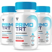 3 Pack Primo TRT Supplement PrimoTRT Premium Support Pills, Primo TRT Maximum Strength Advanced Support 180 Capsules