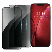 3-Pack Privacy Screen Protector Compatible for Apple iPhone 17 Pro 9H Hardness, HD Clear, Easy Installation