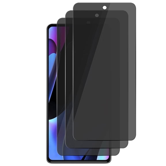 3 Pack Privacy Screen Protector for Motorola Edge+ (2022) / Edge Plus (2022) / Edge Plus 5G UW (2022) / Edge 30 Pro Anti Spy Private Tempered Glass