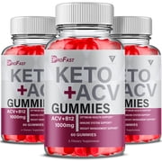 3 Pack Pro Fast Keto Weight Gummys, ProFast Keto Support 180 Gummies