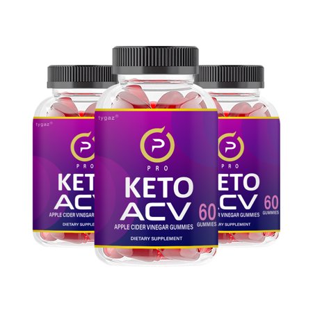 (3 Pack) Pro Keto Gummies- Pro Keto Apple Cider Vinegar Gummies