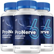 3 Pack ProNerve 6 Capsules Advanced Nerve Formula Nerve Pro Pills 180 Capsules
