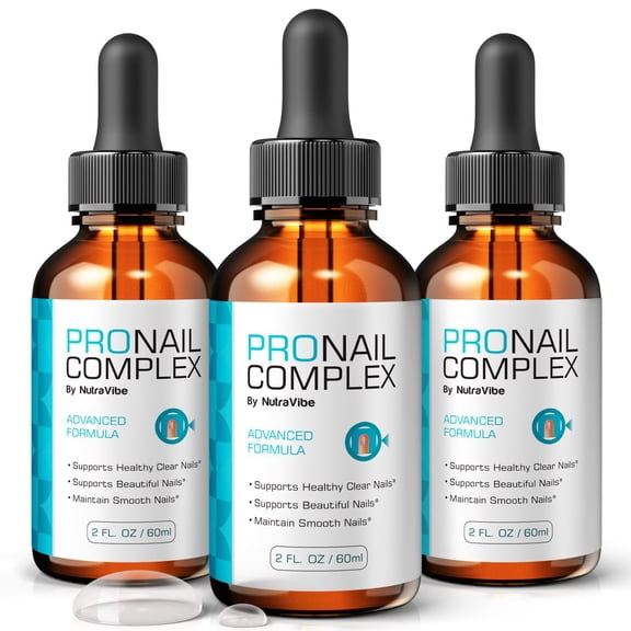 (3 Pack) Pronail Complex - Pro Nail Complex Drops - Advanced Formula to Support Healthy and Beautiful Nails, ProNail Spray, Pronail Serum, Pro Nail Support Reviews
