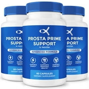 3 Pack Prosta Prime Support - Official ProstaPrime Pills For Prostate Heath, All Natural Formula To Support Control, Energy & Overall Well-Being, Review 180 Capsules