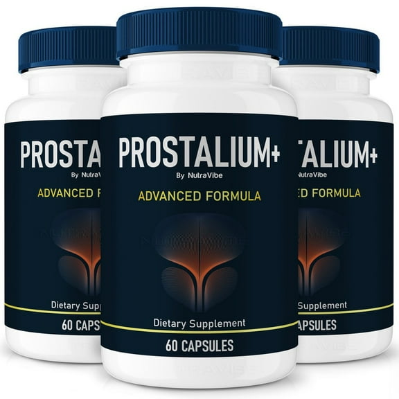 (3 Pack) Prostalium+ Capsules - Official Prostalium + Pills For Prostate Heath, All Natural Formula To Support Control, Energy & Overall Well-Being, Review (180 Capsules)