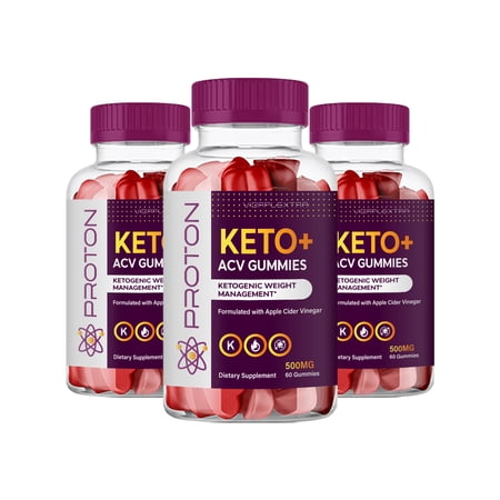 (3 Pack) Proton - Proton Keto ACV Weight Management Gummies