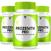 3 Pack Prozenith Pro Capsules, ProzenithPro Advanced Support 180 Capsules