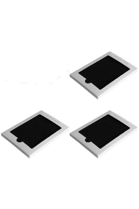 3 Pack Pure Air Ultra Refrigerator Air Filter Replacement Compatible with Frigidaire PAULTRA Frigidaire and Electrolux,Air Filter with Carbon Technology to Absorb Food Odors, 6.5" x 4.75"