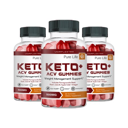 (3 Pack) Pure Life - Pure Life Keto Weight Management Support Gummies