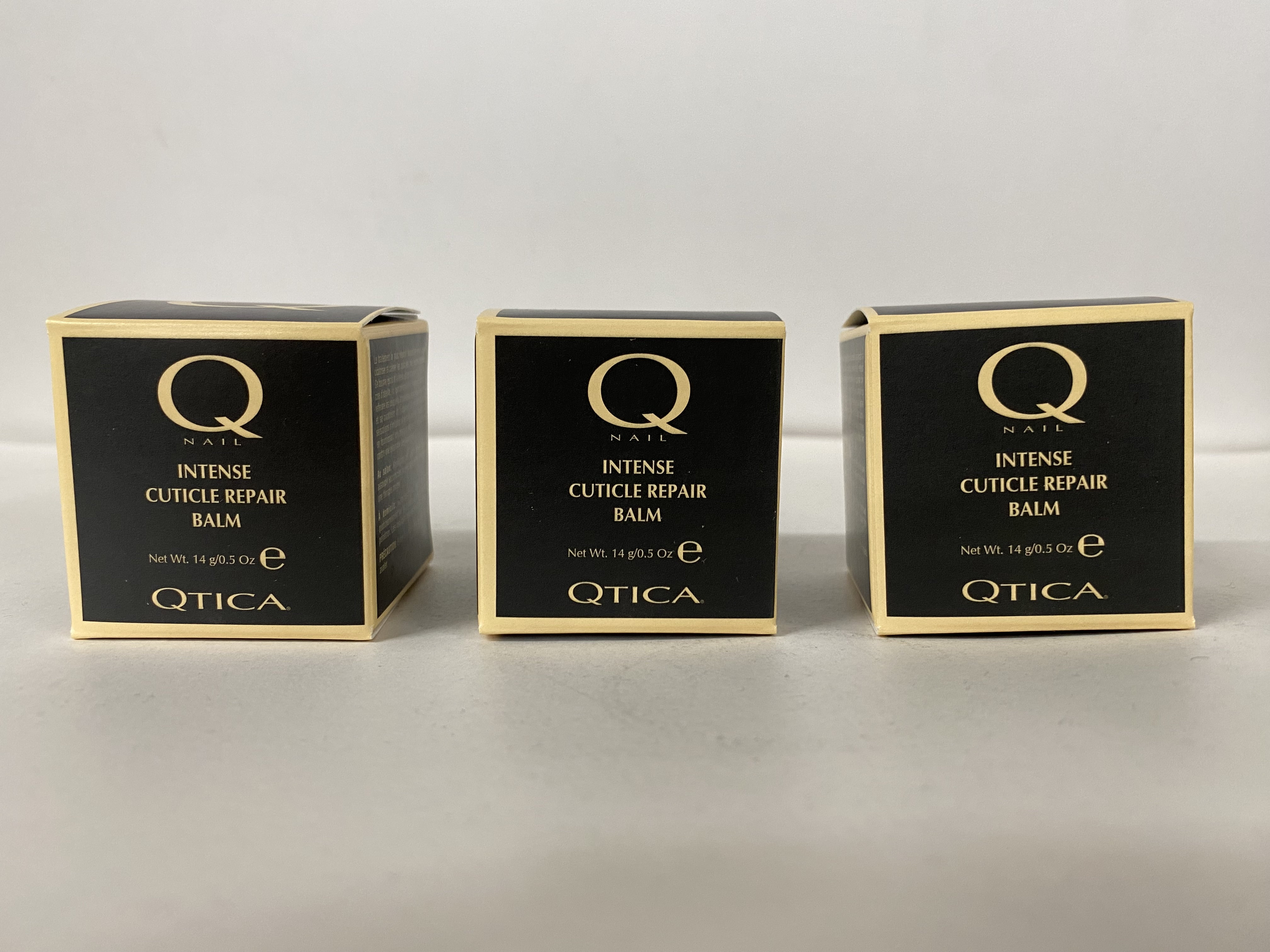 3 Pack , QTICA intense cuticle reapri balm 0.5 oz