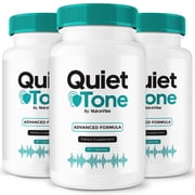3 Pack Quiet Tone Capsules   Original Formula with a Natural Blend to Support Ear Health, Hearing Comfort & Auditory Balance | Clean and Gentle, Easy-to-Take Daily Pills 180 Capsules