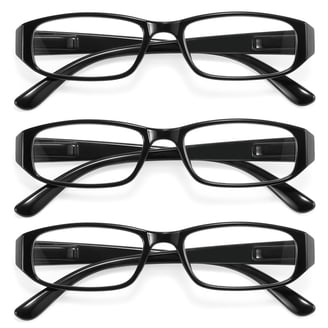 3 Pack Reading Glasses for men women with Spring Hinge, PC,Stylish ...