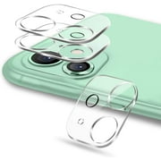 [3-Pack] For Rear Camera Lens of iPhone 11 Tempered Glass Screen Protector, 9H, Anti-Scratch, Anti-Bubble, Anti-Fingerprint By NoCaze {Compatible for iPhone 11}