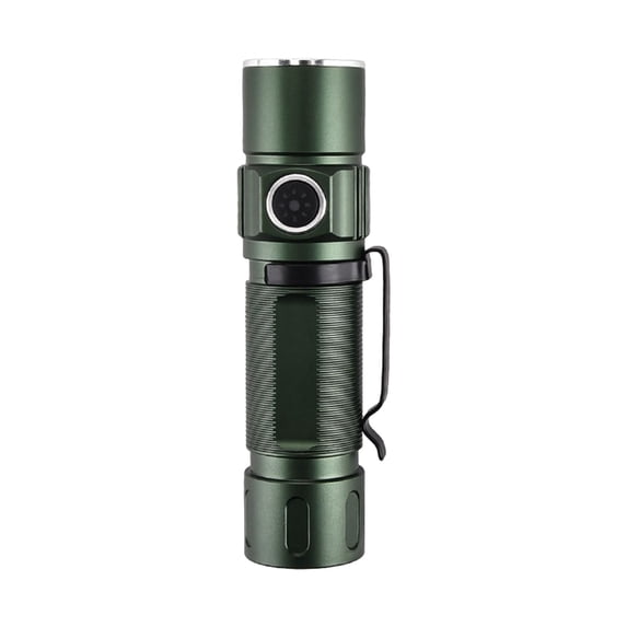 3-Pack Rechargeable LED Flashlight, 5-Mode Super Bright, High-Powered for Emergency Outdoor Camping Hiking ( Green )