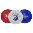 thumbnail image 1 of 3 Pack Red, White, and Blue Flying Discs Frisbee Flyer Set, 1 of 5