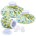 thumbnail image 1 of (3 Sizes) Refillable Ice Packs for Pain Relief, Injuries, Headaches, Sprains, Reusable Penguin Print Bags for Swelling, 1 of 10