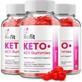 thumbnail image 1 of 3 Pack Refit Keto ACV Gummies 180 Gummies, 1 of 2