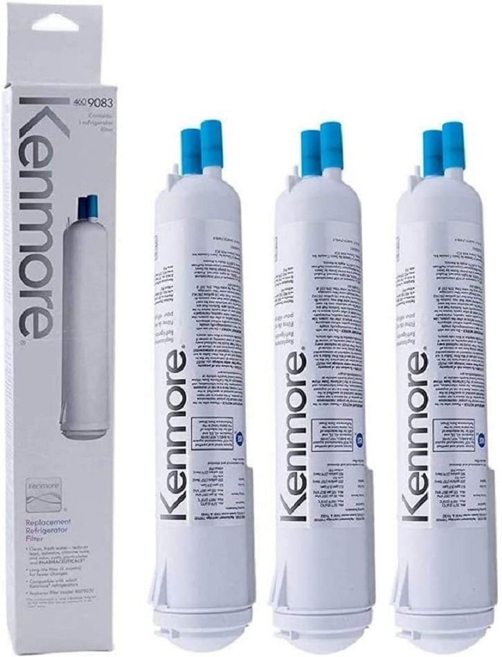 3 Pack Refrigerator Water Filter 9083 Water Filter Replacement