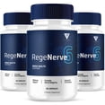 thumbnail image 1 of (3 Pack) RegeNerve6 Nerve Health Support Capsules, Rege Nerve 6 Advanced Nerve and Nootropic Formula Pills (180 Capsules), 1 of 6