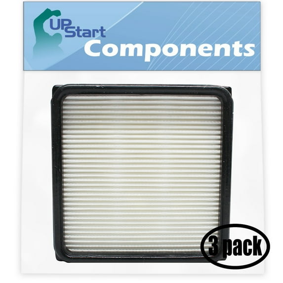 3-Pack Replacement for Dirt Devil Total Vision Bagless Upright UD70220 Vacuum HEPA Filter and Foam Filter Insert - Compatible with Dirt Devil 304708001, F59, F66 HEPA Filter and Foam Filter Insert