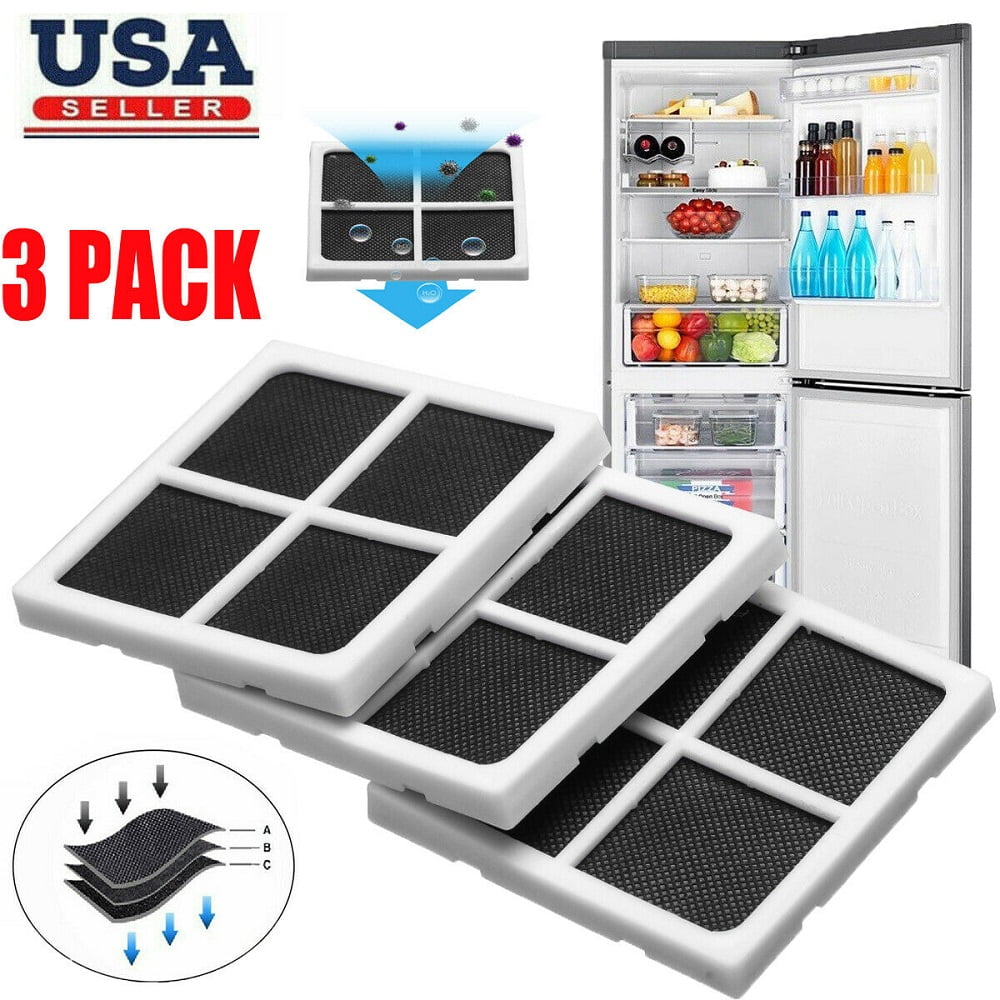 3 Pack Replacement Refrigerator Air Filter fits LG LT120F Kenmore Elite 469918