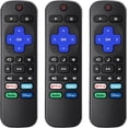 thumbnail image 1 of (3 Pack) Replacement Remote for Roku-TV-Remote,Compatible for All Onn-Hisense-TCL-Westinghouse-Sharp-Philips-Element Roku TV Remotes, 1 of 4