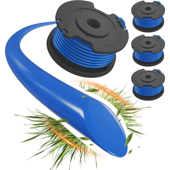 3 Pack Replacement Spool for Greenworks Weed Wacker String Compatible with Greenworks 20V, 40V Single Line Cordless Trimmers, Parts#29252