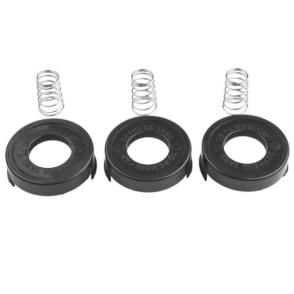 3-Pack Replacement String Trimmer Bump Cap for Black & Decker ST4500 - Fits Part Numbers 682378-02, 68237-02, 6823378-02