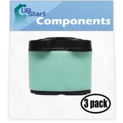 3-Pack Replacement for Briggs & Stratton 40H777-0149-G5 Engine Air Filter Cartridge - Compatible with Briggs & Stratton 792105 Filter