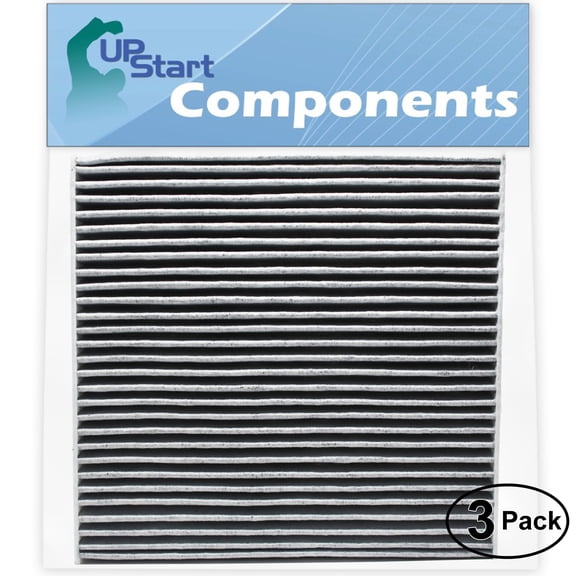 3-Pack Replacement for Cabin Air Filter for 2012 HONDA CR-V L4 2.4L 2354cc Car/Automotive - Activated Carbon, ACF-10134