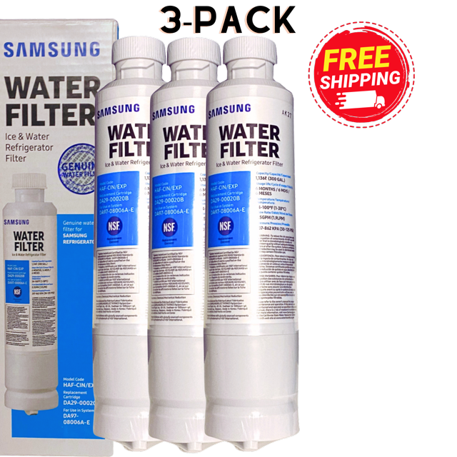 3Pack Replacement for DA2900020B HAFCIN /EXP Refrigerator Water