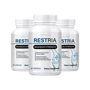 3 Pack Restria - Restria Dietary Supplement Capsules