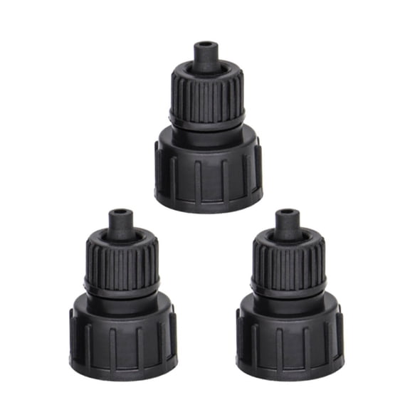 3-Pack Reusable Drip Irrigation Hose Adapter - for Zero Leaks & Easy Connect!
