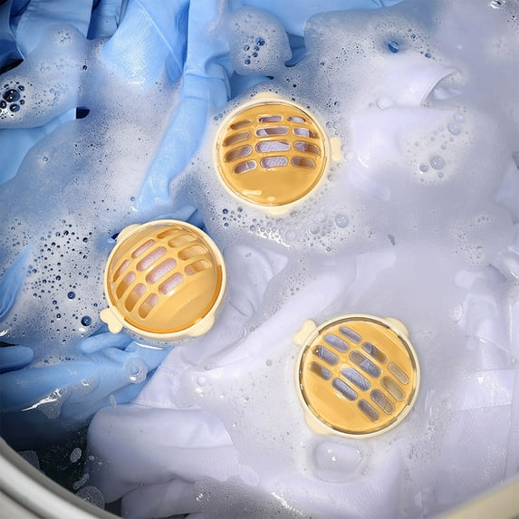 3-Pack Reusable Laundry Hair Catcher Balls: Anti-Winding for Washer/Dryer, Clothing Protector & Washer Care Tool