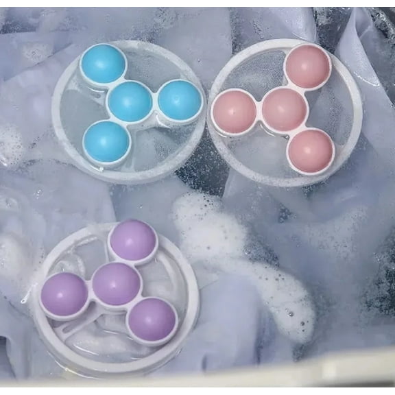 3-Pack Reusable Laundry Lint Catcher & Pet Hair Remover – Eco-Friendly Lint Mesh Bags for Washing Machines TIKA