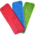 thumbnail image 1 of 3 Pack Reveal Mop Pads Head Replacement Spray Pads Microfiber Cleaning Pads Dry Mops Flat Replacement Heads Floor Cleaning 16. 5 x 5. 5 Inch, 1 of 7