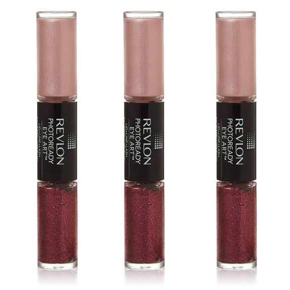 (3 Pack) Revlon PhotoReady Eye Art Lid + Line + Lash, Fuchsia Flash/040, 0.1 Fluid Oz ea