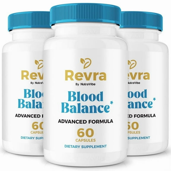 (3 Pack) Revra  Original Formula with a Clean Blend to Support Healthy Circulation, Natural Energy & Balanced Levels | Just 2 Easy-to-Swallow Pills Daily (180 Capsules)