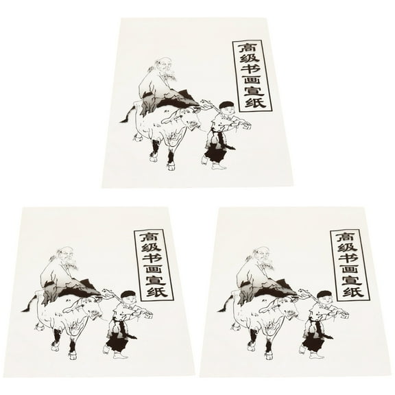 3 Pack Rice Paper for Decoupage Construction Practice Student