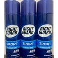 thumbnail image 1 of 3-Pack Right Guard Aerosol Powder Dry Sport 6oz Each Antiperspirant, 1 of 1