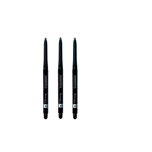 ( 3 Pack) Rimmel Exaggerate Eye Definer Pencil, Earl Grey, 0.009 oz
