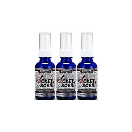 3-Pack Rocket Scent Cabernet Sauvignon Concentrated Air Freshener