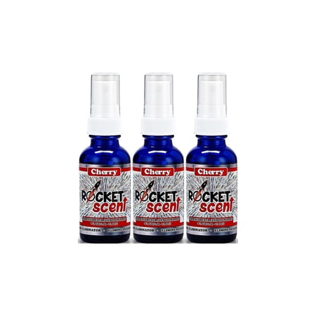 3-Pack Rocket Scent Cherry Concentrated Air Freshener