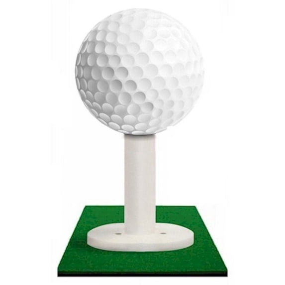 3 Pack Rubber Golf Tees for Practice & Driving Range Mats - Available in Five Sizes
